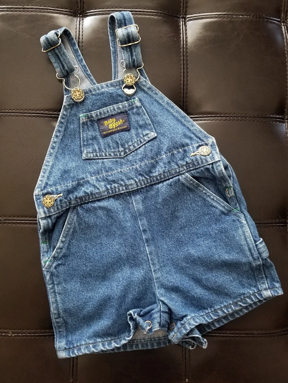 ❗Vintage Oshkosh B'Gosh Blue Denim Overalls 18M❗